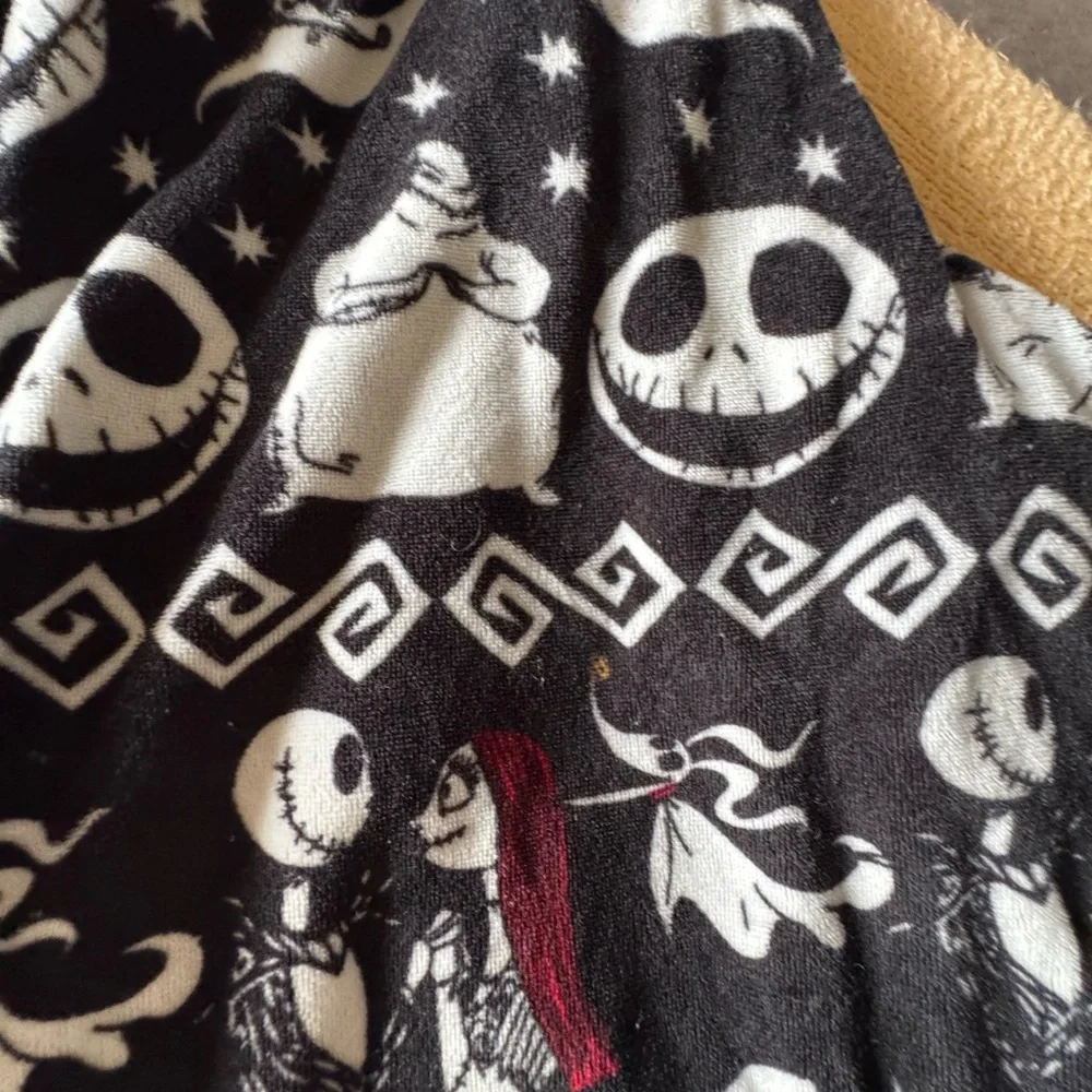 Disney Jack Skellington Two-Piece Pajama Set - White & Black - Picture 3 of 5